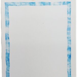 Lote 22 estampas comunion cuadro azul