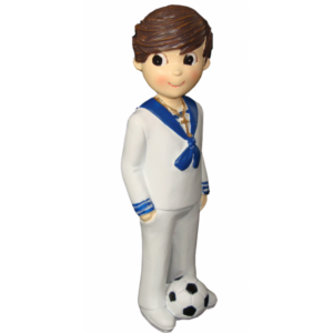 Figura tarta futbol comunión