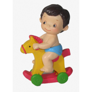 Figura pastel niño "caballito"