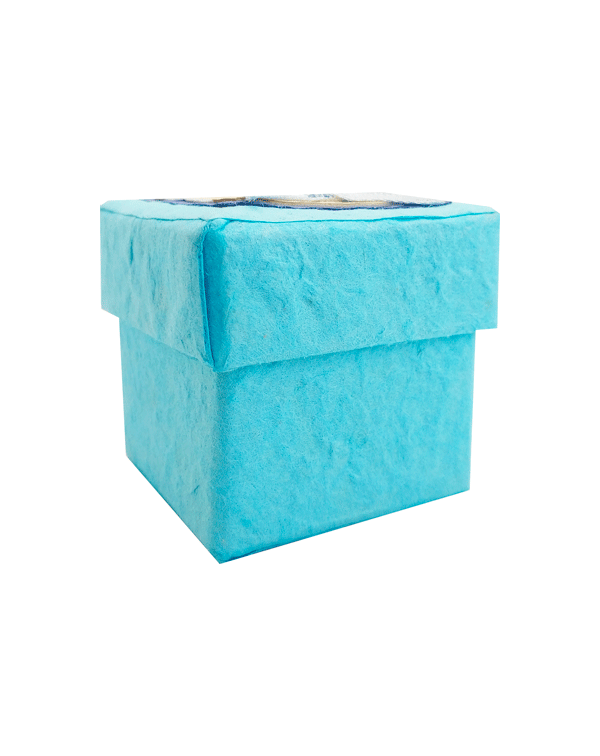 2 x 1 set 24 cajitas baby azul surtidas