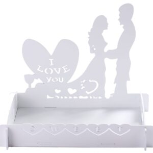 Expositor de madera troquelado boda