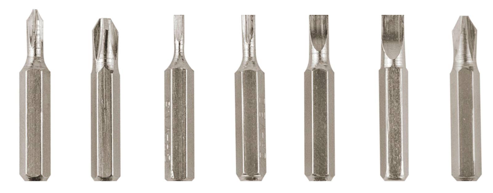 Multiherramientas metal con 6 accesorios rojo