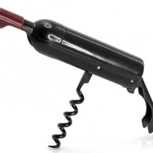 Sacacorchos magnético negro