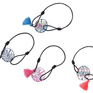 Pulsera árbol de la vida con pompón