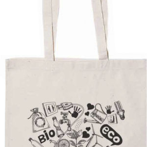 Bolsa de la compra yute