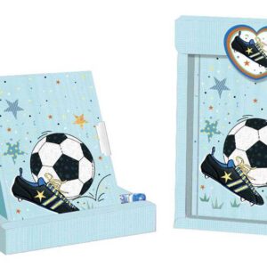 Set de regalo diario + bolígrafo fútbol