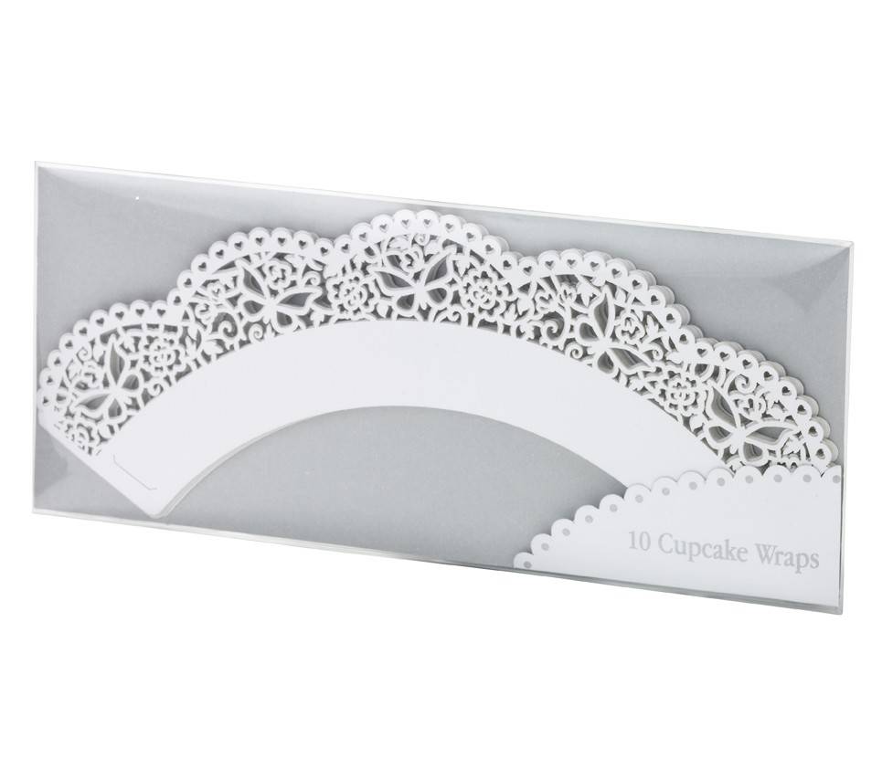Lote de 10 envoltorios para cupcake