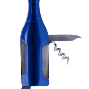 Llavero botella navaja + multiusos en caja