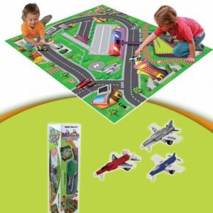 Alfombra juegos señales tráfico niños