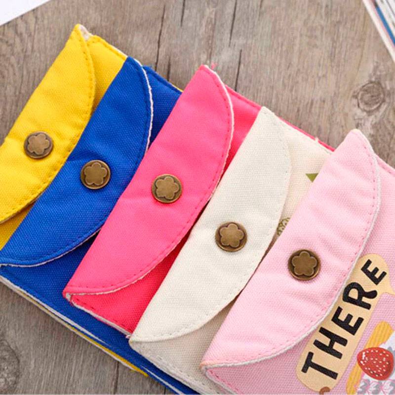 Portatodo de tela 13 x 13 cm