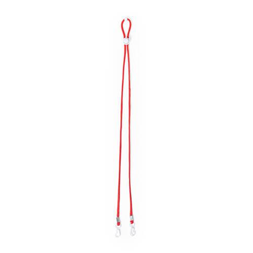 Lanyard poliester rojo