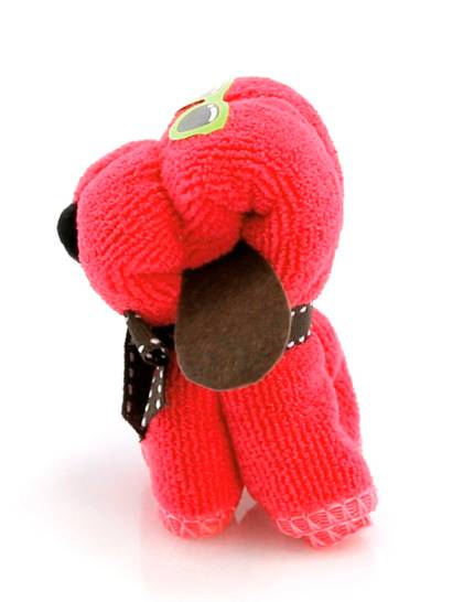 Toalla perrito microfibra en caja de regalo