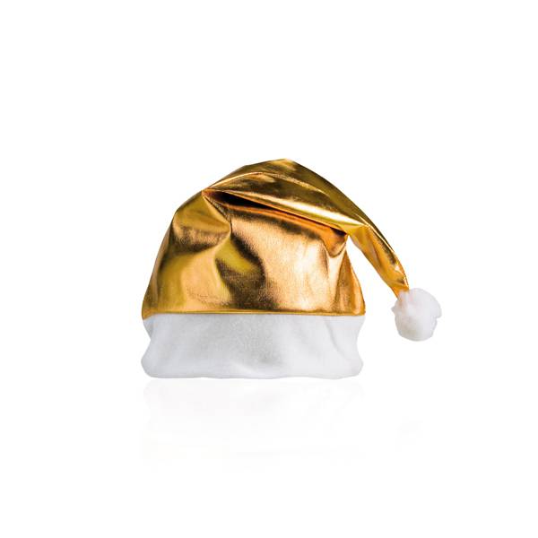 Gorro papa noel gold