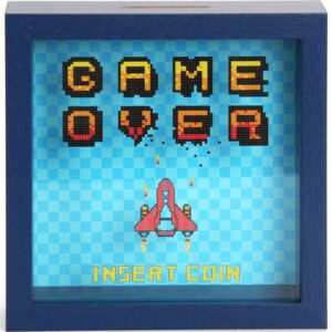 Hucha de madera game over