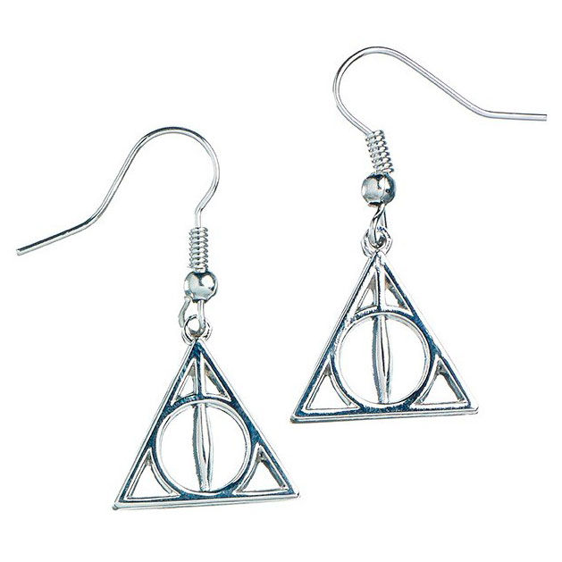 Pendientes Deathly Hallows Harry Potter