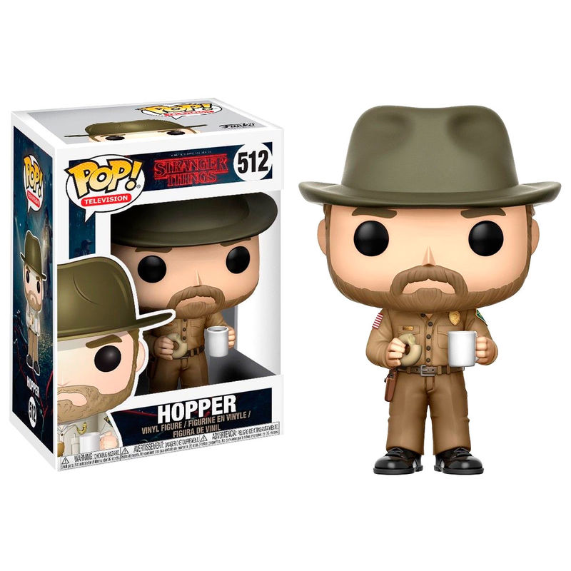 Figura POP Stranger Things Hopper 5 + 1 Chase