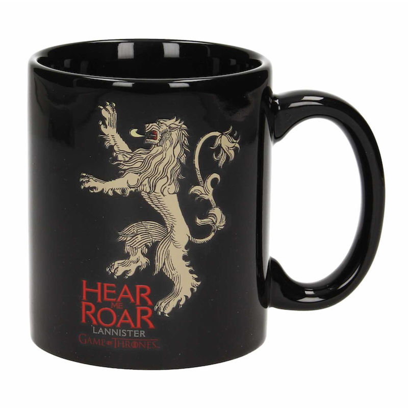 Taza Hear Me Roar Lannister Juego de Tronos