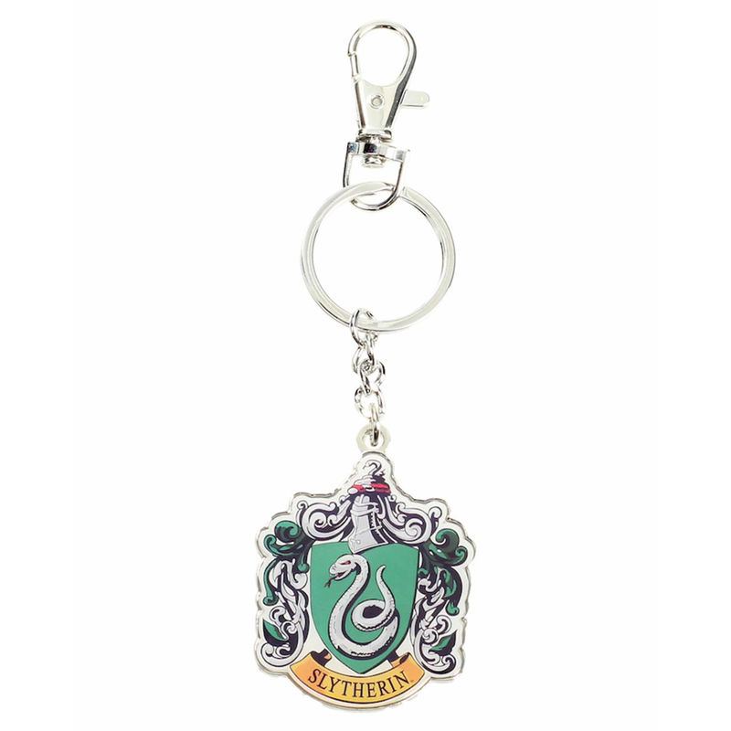 Llavero metalico escudo Slytherin
