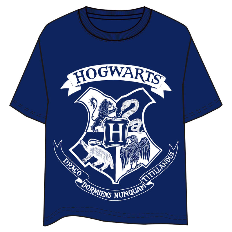 Camiseta Hogwarts Harry Potter adulto
