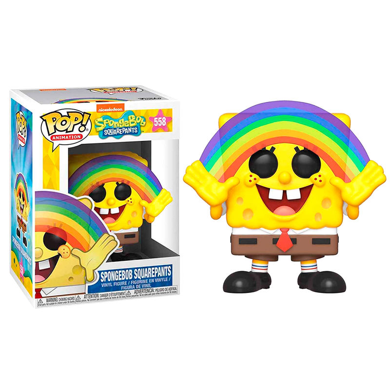Figura POP Bob Esponja Rainbow