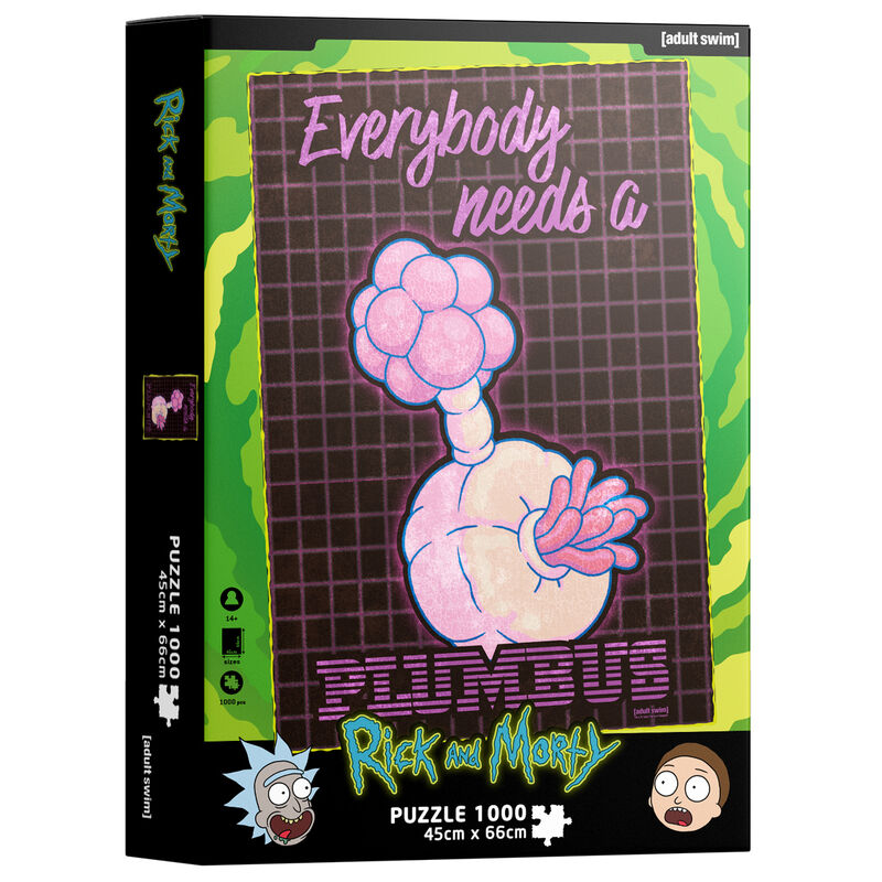 Puzzle Plumbus Rick and Morty 1000pzs
