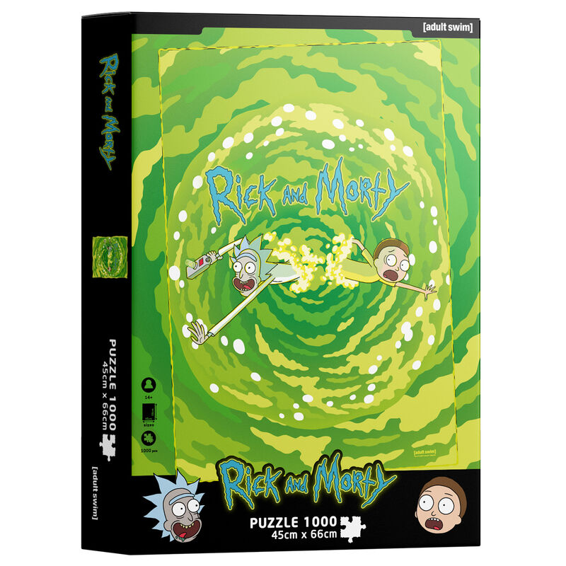 Puzzle Portal Rick and Morty 1000pzs