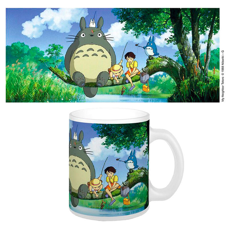 Taza Totoro Pescando Mi VecinoTotoro