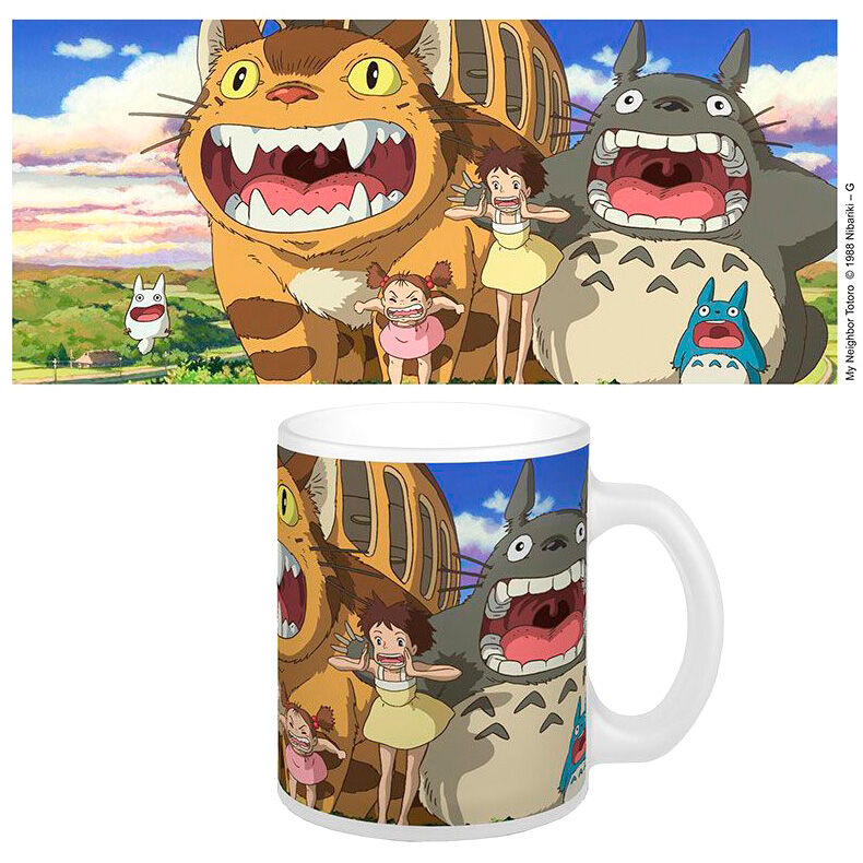 Taza Nekobus and Totoro Mi Vecino Totoro