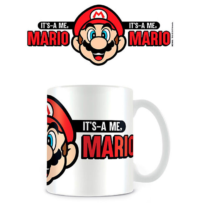 Taza Its A Me Mario Super Mario Nintendo