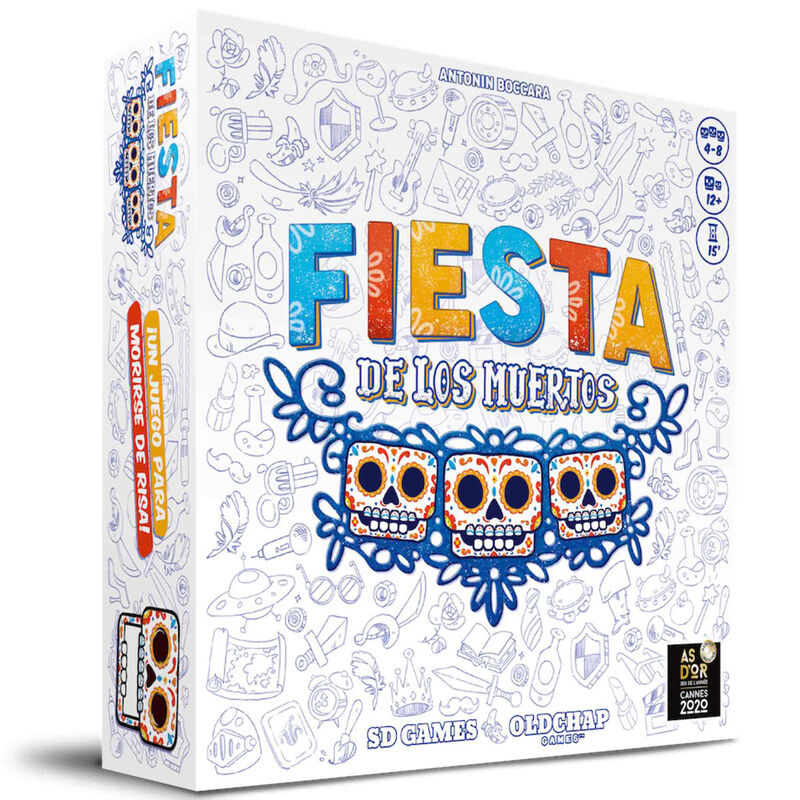 Juego mesa Fiesta de los Muertos español