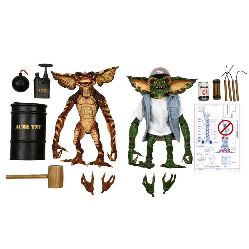 Blister figuras Gremlins Ultimate Demolition Gremlins 2 15cm
