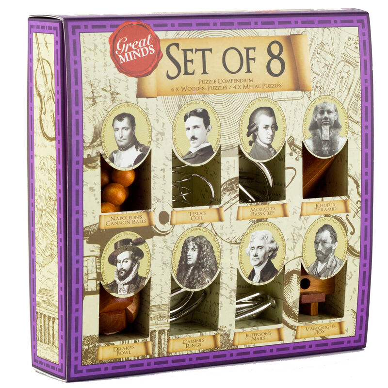 Set 8 juegos habilidad The Great Minds