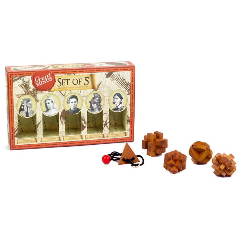 Set 5 juegos habilidad Women The Great Minds