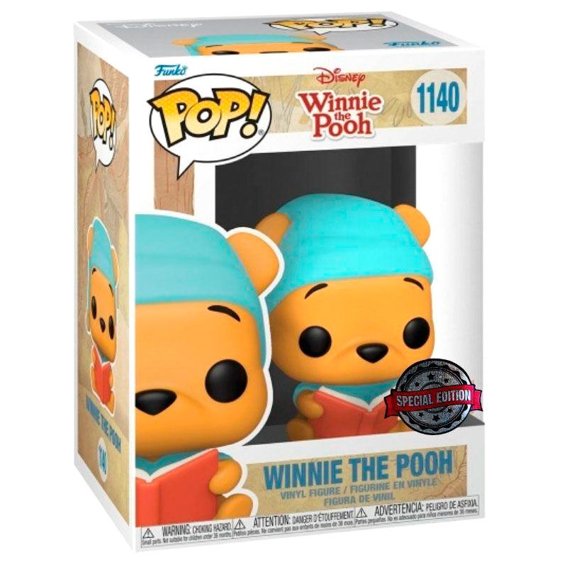 Figura POP Disney Winnie – Winnie Reading Book Exclusive