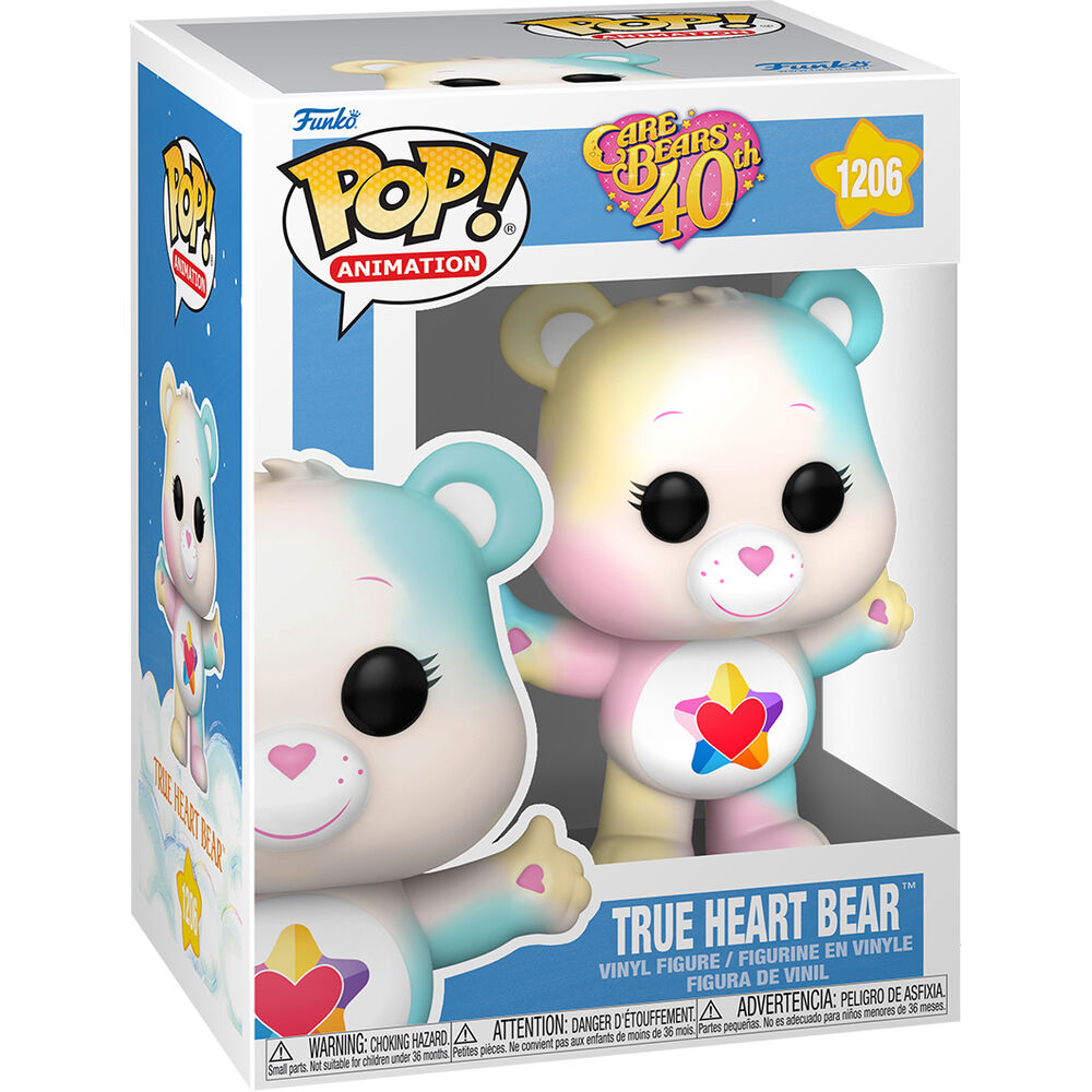 Figura POP Care Bears 40th Anniversary True Heart Bear 5 + 1 Chase