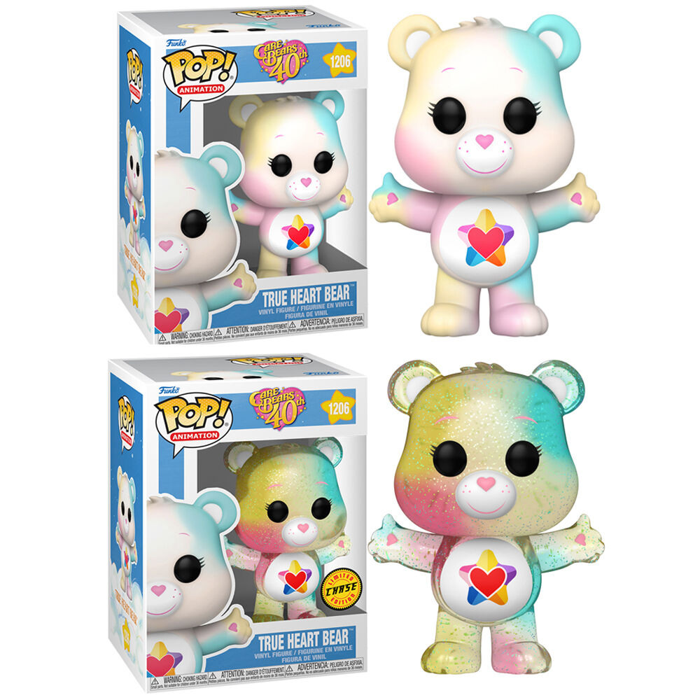 Figura POP Care Bears 40th Anniversary True Heart Bear 5 + 1 Chase