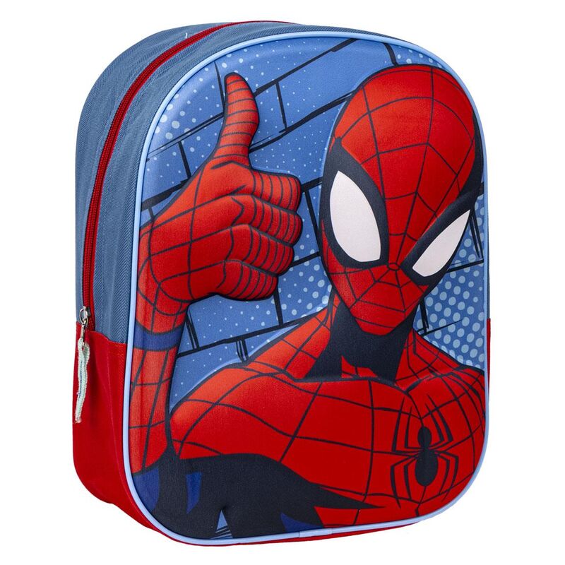 Mochila 3D Spiderman Marvel 31cm