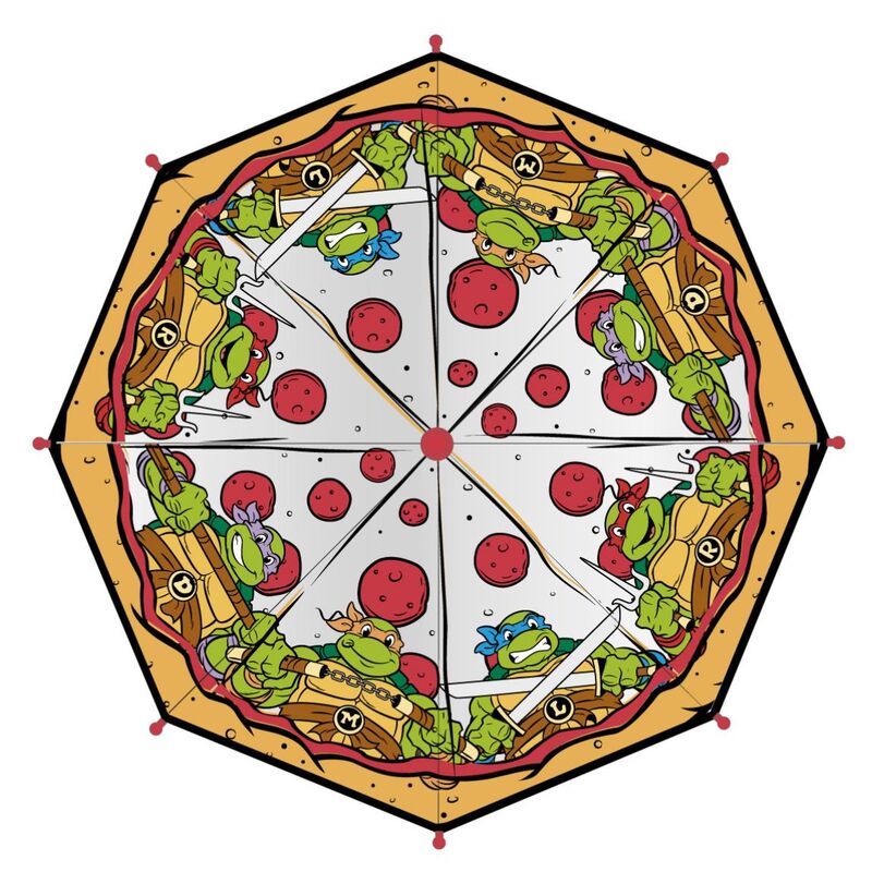 Paraguas manual burbuja Tortugas Ninja 45cm