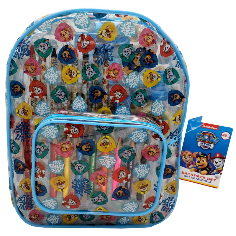 Mochila actividades Patrulla Canina Paw Patrol 42pzs