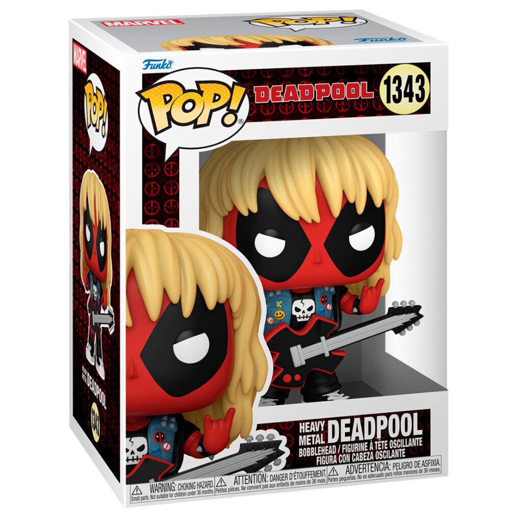 Figura POP Marvel Deadpool – Deadpool Heavy Metal