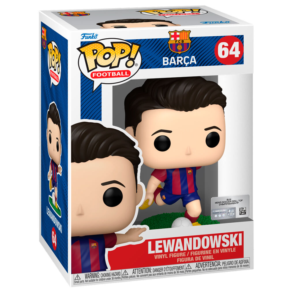 Figura POP F.C. Barcelona Lewandowski