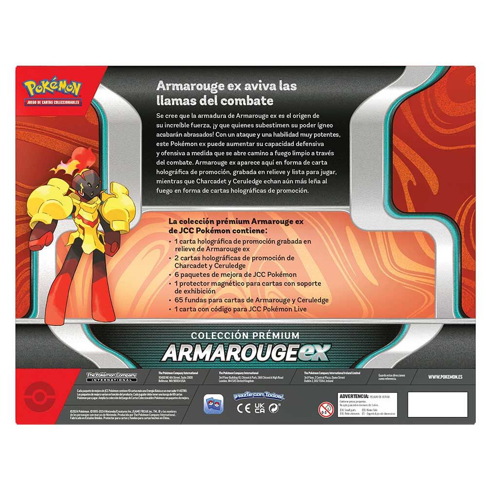 Blister cartas Armarouge Pokemon español