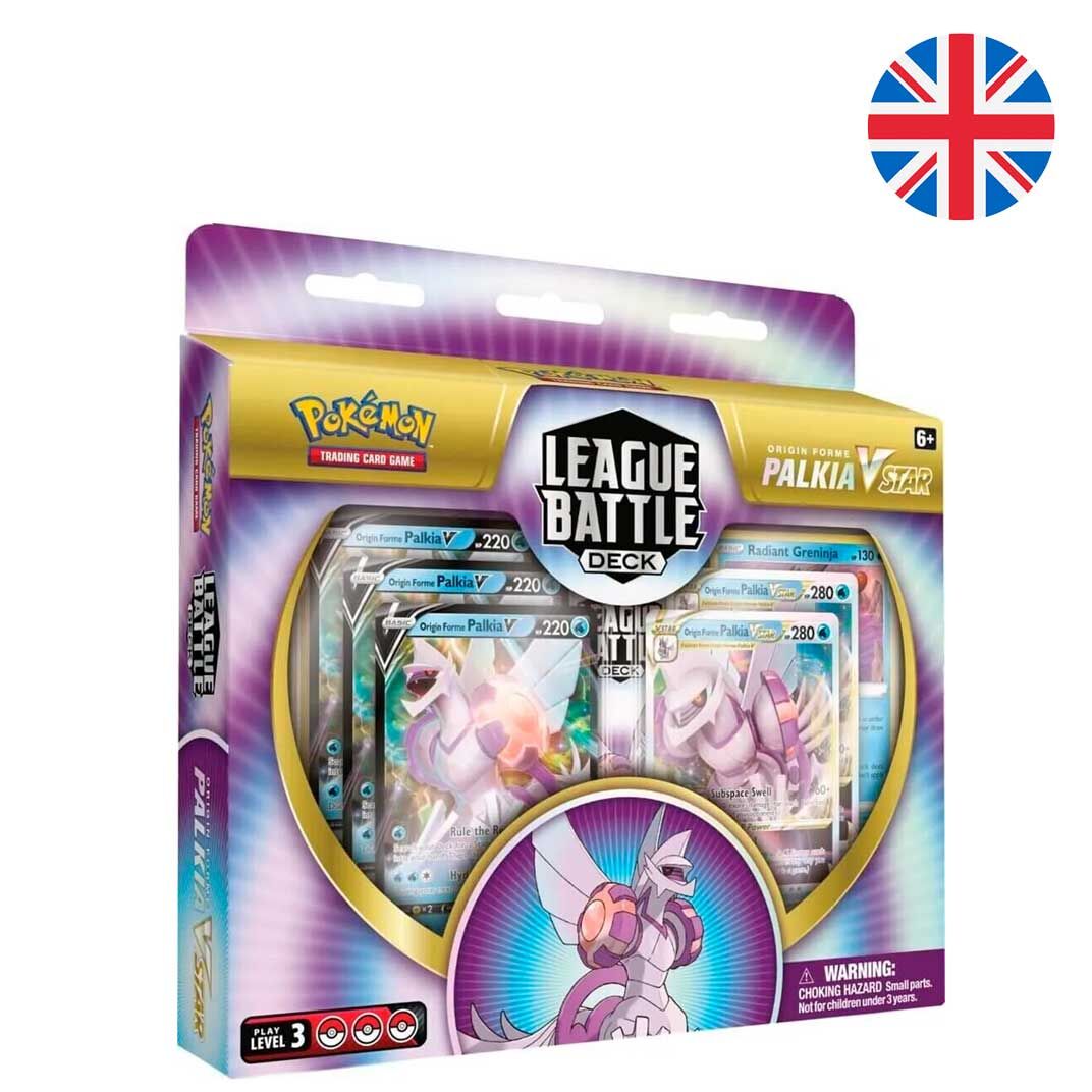 Blister cartas Palkia Vstar League Battle Deck Pokemon ingles