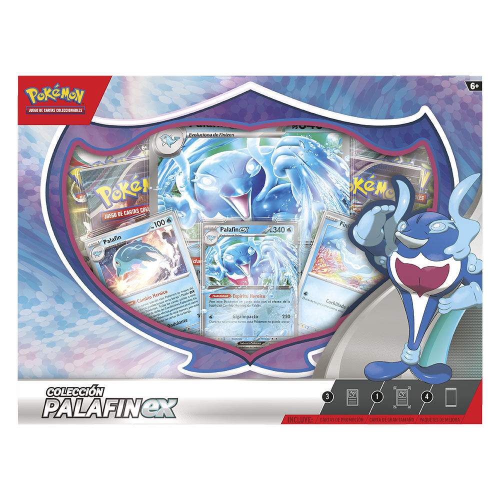 Blister cartas Pokemon PalafinEX Español