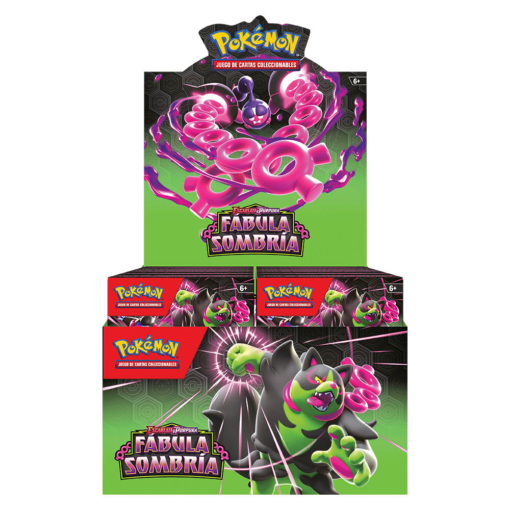 Booster cartas Fabula Sombria Escarlata & Purpura SV6.5 Pokemon español