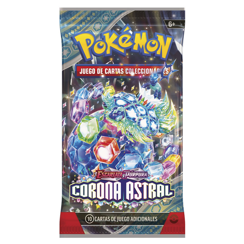 Sobre cartas Corona Astral Escarlata & Purpura Pokemon español