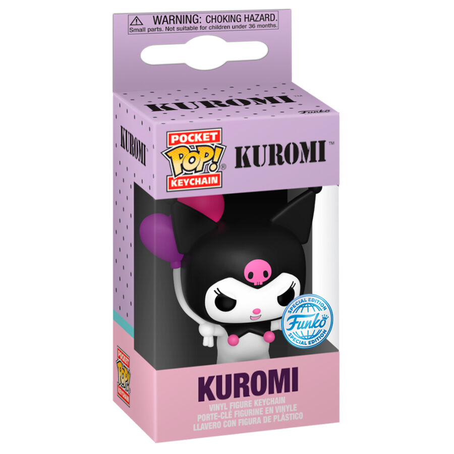 Llavero Pocket POP Hello Kitty Kuromi
