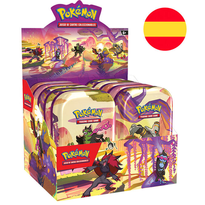 Mini lata cartas SV6 Pokemon español surtido