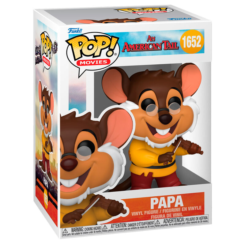 Figura POP Fievel y el Nuevo Mundo Papa