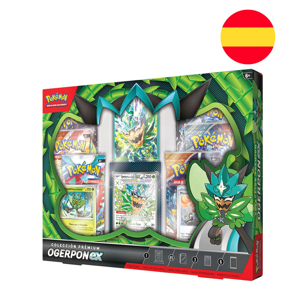 Estuche cartas Ogerpon EX Pokemon español